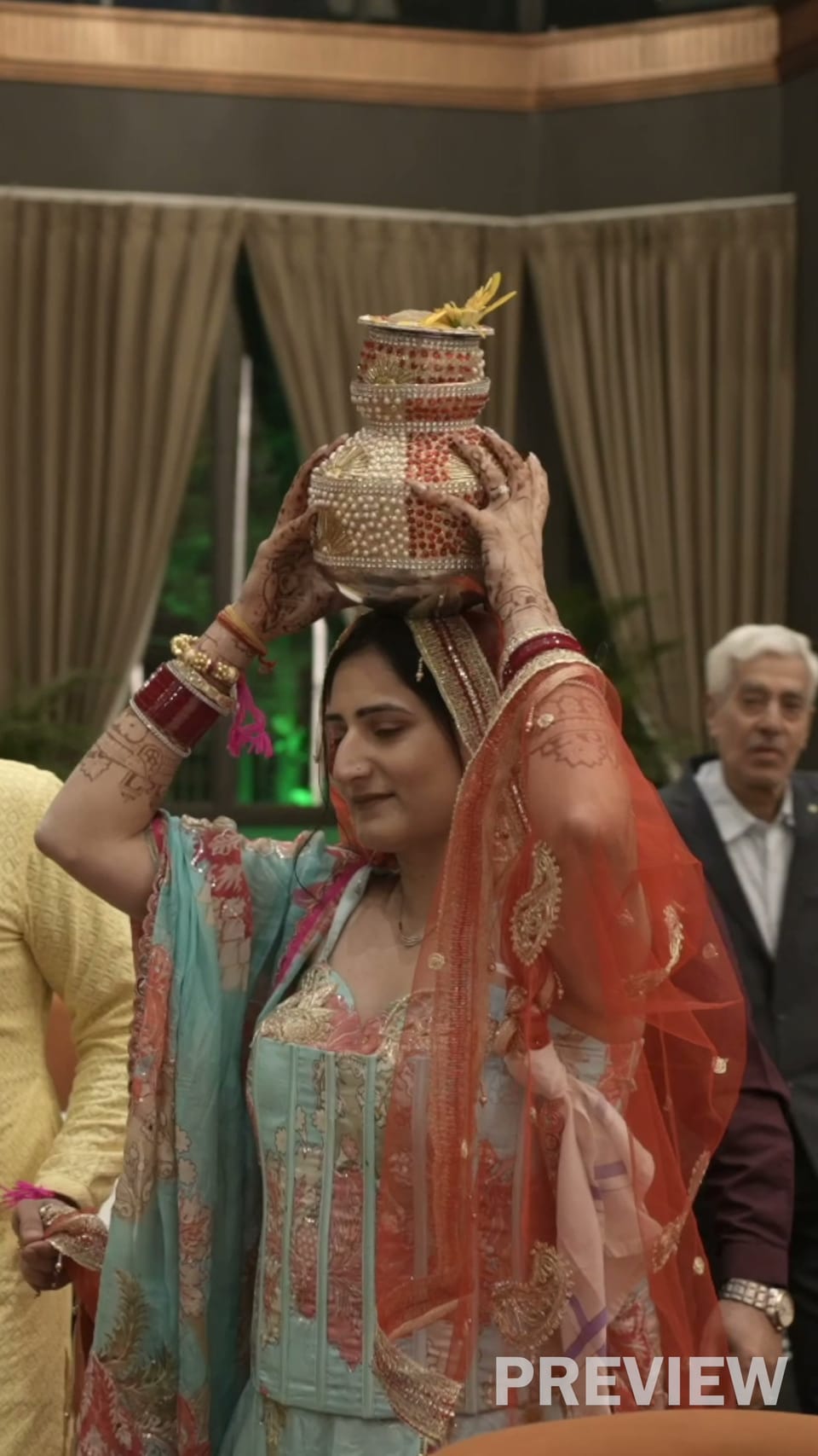 Still from Deepshikha & Bhavya