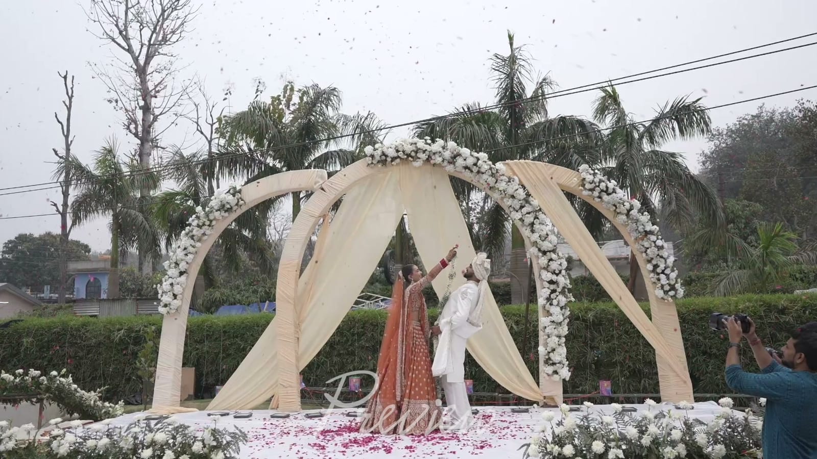 Still from Shrutika & Raghav